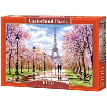 Castorland Puzzle Romantic Walk in Paris 1000 elem