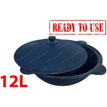 Čuguna uzbeku kazans 12L Ready to use
