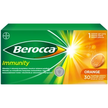 Berocca Immunity, 30 putojošās tabletes