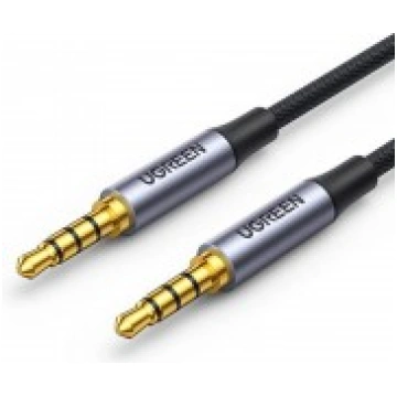 Kabelis Stereo 3.5 - Stereo 3.5mm 4pin 2m Alu AV18