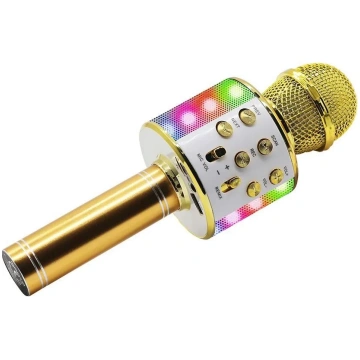 Bezvadu mikrofons Manta MIC21-PKL, zelta krās
