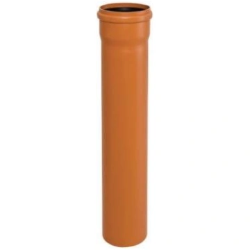 KG ārdarbu caurule DN 160x4.7/1000 SN8, PVC KG ārd