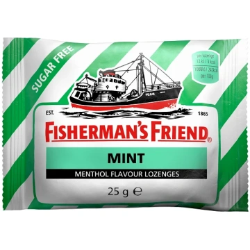Fisherman’s Friend Mint atsvaidzinošas dražejas, 2