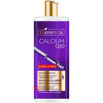 BIELENDA CALCIUM+Q10 attīrošs un mitrinošs micelār