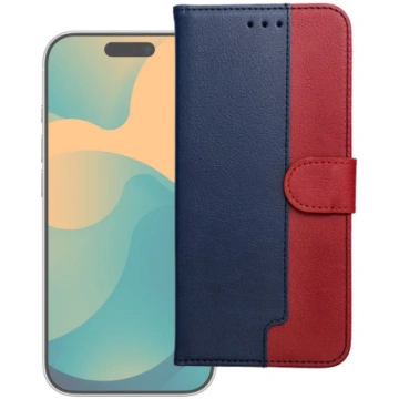 Split case for SAMSUNG A57 in navy blue and red