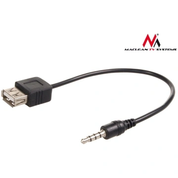 3,5 mm 4C PIEVIENOJUMS PIE USB A SIEVIEŠU KABELIS 
