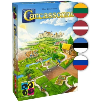 Galda spēle CARCASSONE BALTIC Brain Games