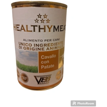 HealthyMeat Cavallo e patate pastēte suņiem ar zir