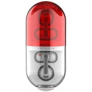 Moondrop Pill - red - douszne AI ENC HI-FI Bluetoo