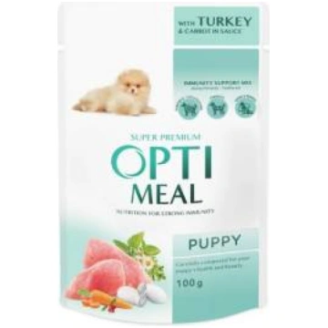 OPTIMEAL™ Pilnvērtīgi konservi kucēniem ar tītaru 