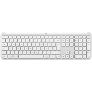 Logitech Signature Slim K950, US, balta - Bezvadu 