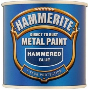 Krāsa HAMMERITE HAMMERED FINISH metālam brūna 0.25