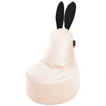 Qubo Mommy Rabbit Black Ears Vanille VELVET