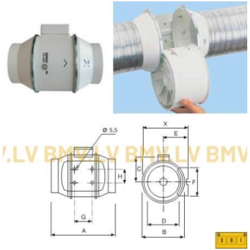 Ventilators S&P TD 250/100 T 5211325500