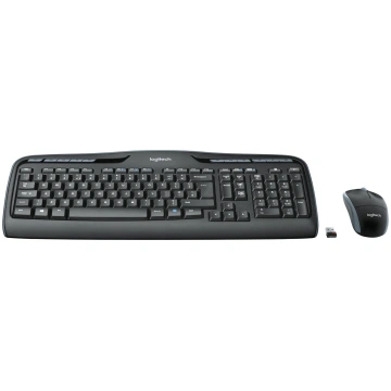 Logitech Wireless Keyboard+Mouse MK330 black retai