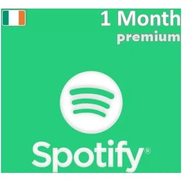 Spotify Premium dāvanu karte 1 mēnesim (Īrija)
