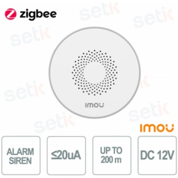 Siren DC 12V ≥85dB 2.4GHz Zigbee protocol - Imou