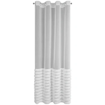 Eurofirany Dana 2 Gatavā aizkars 140x250 cm Balts 