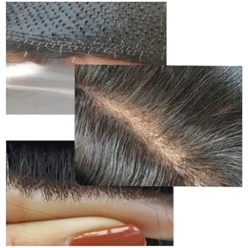Hairnotion vīriešu parūka 0,04–0,06 mm — superplān
