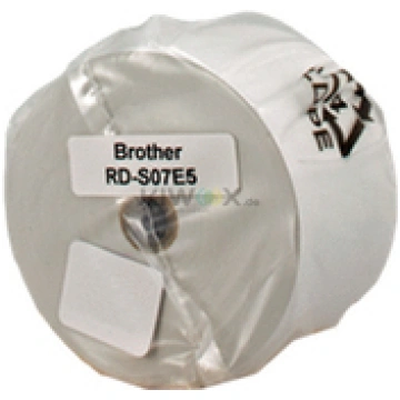 BROTHER CONTINUOUS PAPER LABEL WHITE ( RDS07E5 ) p