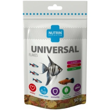 NUTRIN Aquarium - UNIVERSAL FLAKES 50gr