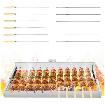 Kebab Grill, automātiski rotējošs grila režģis, el