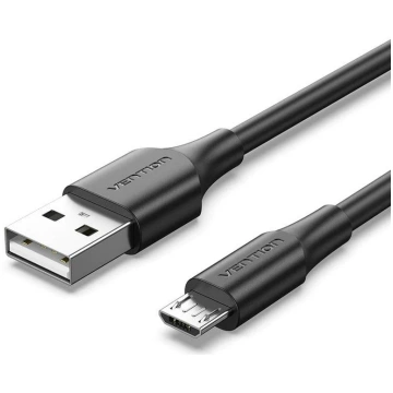 CABLE USB2.0 TO MICRO-B/2M BLACK CTIBH VENTION | C