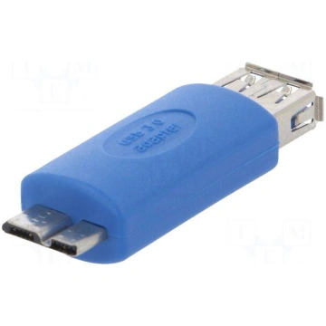 Adapter | USB 3.0 | USB A socket,USB B micro plug 