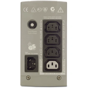APC Back-UPS CS 325 bez programmatūras - nepārtrau