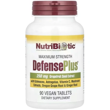 NutriBiotic, DefensePlus®, Maximum Strength, 90 Ve