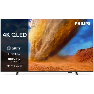 Televizors PHILIPS QLED 4K SMART TV, 43", 43PUS781