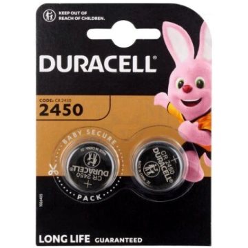 Battery: lithium | CR2450,coin | 3V | non-recharge