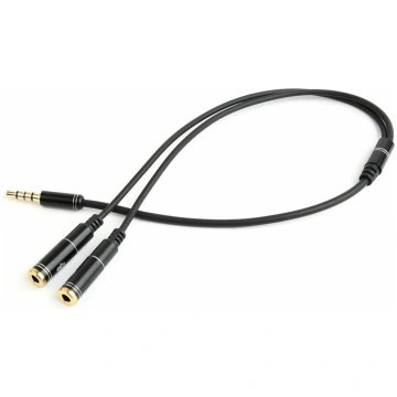 Adapter audio microphone 3.5mm minijack, 4PIN, 0.2