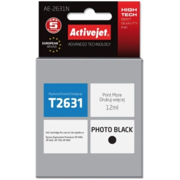 Activejet AE-2631N ink (replacement for Epson 26 T