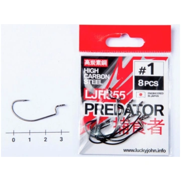 Āķi ofseta Lucky John PREDATOR LJH355