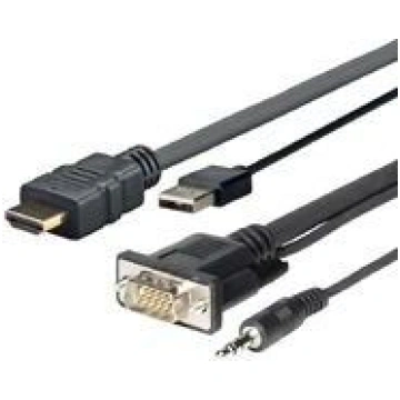 VivoLink PRO HDMI + USB to micro VGA+ Audio cable