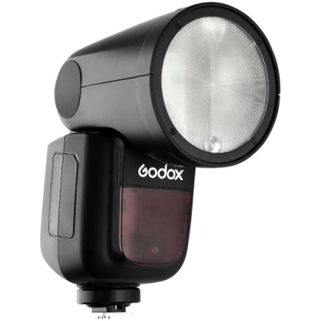 Godox Speedlite V1 Apaļās Galvas Kameras Zibspuldz