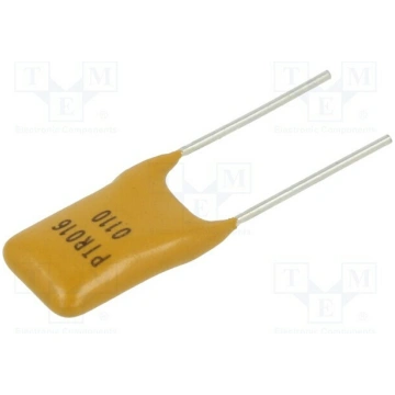 Fuse: PTC polymer; 1.1A; Imax: 40A; THT; PTR016V; 