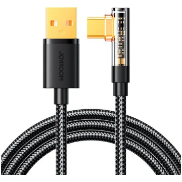Joyroom USB C cable angled - USB for fast charging