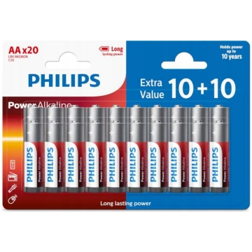 Philips LR6/AA elementy 20 vnt LR6P20BP/10 (695903