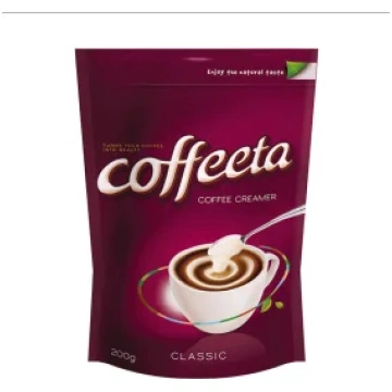 Kafijas sausais piens COFEETTA follija iepakojumā,
