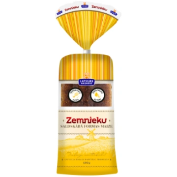 Saldskābmaize formas maize Zemnieku 600g