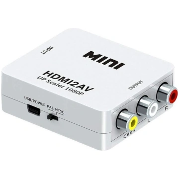 Video pārveidotājs Adapteris HDMI uz AV RCA Conver