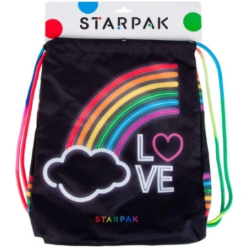 Apavu soma Starpak Rainbow, melna krās./daudzkrāsa