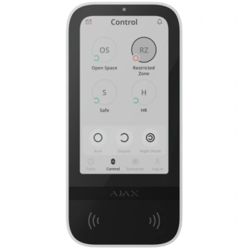 Bezvadu tastatūra ar skārienekrānu Ajax Superior K