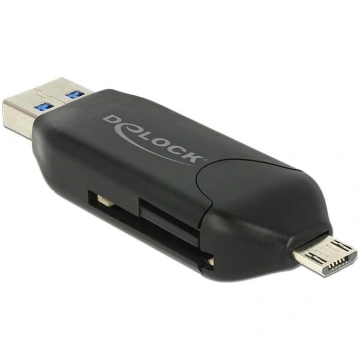 Delock Card Reader Micro USB OTG / USB 5 Gbps Type