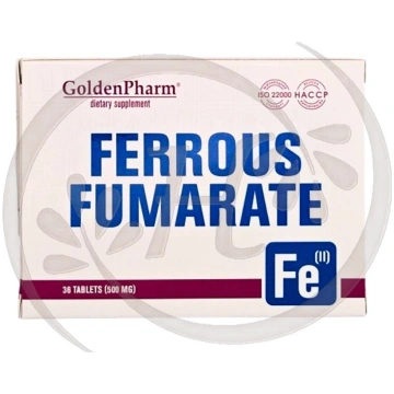 Golden Pharm Dzelzs fumarāta tabletes, N36