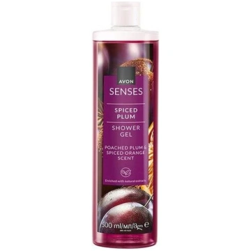 Dušas želeja Spiced Plum ar vārītām plūmēm un apel