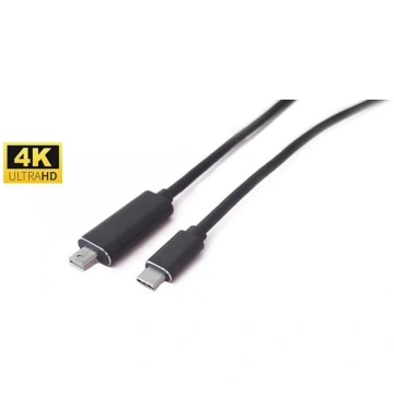 MicroConnect 4K USB-C to Mini Displayport Cable 1m