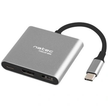Natec Multi-Port Adapter, Fowler, USB-C, HDMI, USB